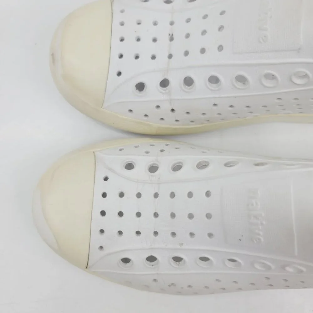 Native‎ Men's White Jefferson Breathe Casual Slip-On Sneaker Size US 4